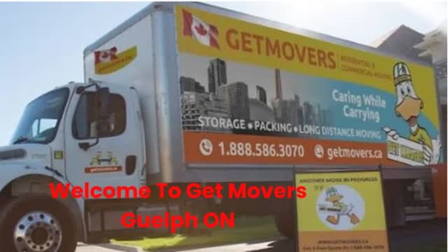 Get Movers : Affordable Moving Company in Guelph for Every Move