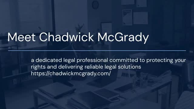 Grand Junction Personal Injury Attorney Chadwick McGrady