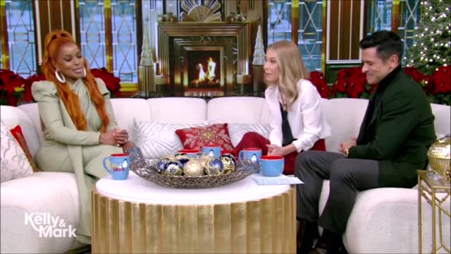 Mary J. Blige on Live! with Kelly & Mark