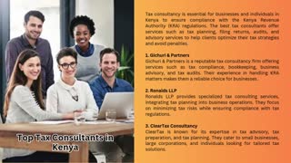 Best Tax Consultants In Kenya