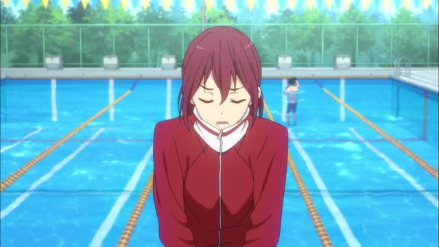 Free! 4화 포로의 버터플라이!