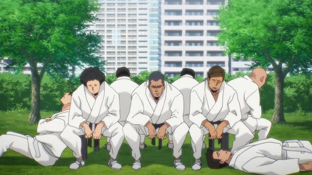 갓 오브 하이스쿨 1화 set up stand up