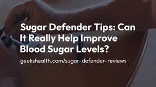 Sugar Defender Reviews 2024