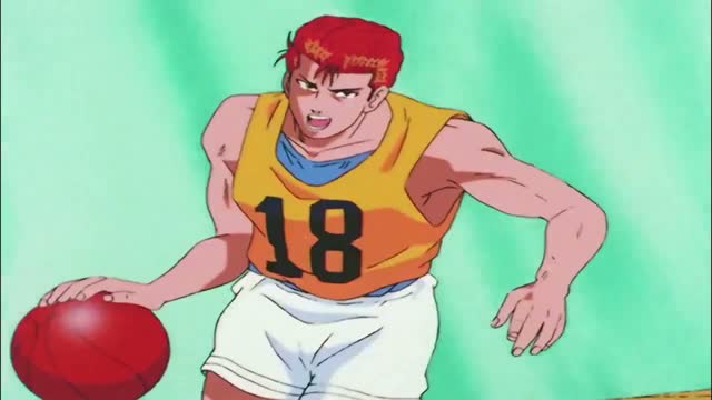 0009 - 슬램덩크 - 머리에 내리 꽃는다!?