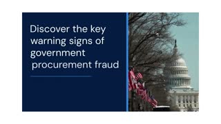 Government Procurement Fraud Types and Indicators