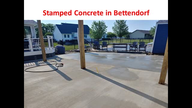 American Dream Services : Stamped Concrete in Bettendorf, IA