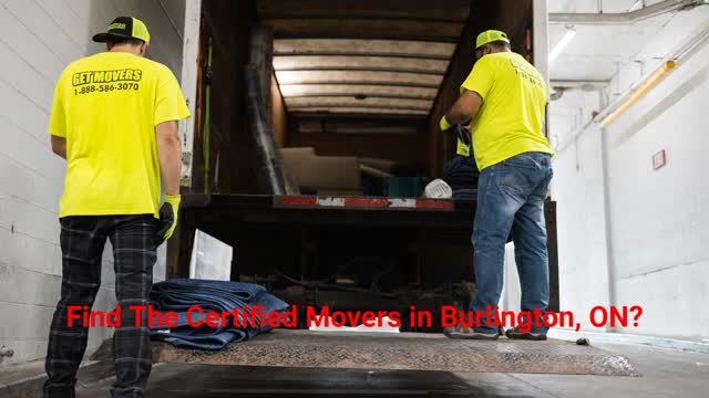 Get Movers - Certified Movers in Burlington, ON