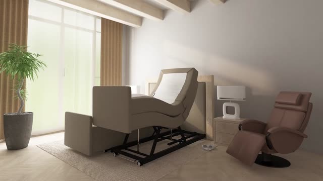 3D Animation of Medicare Bed