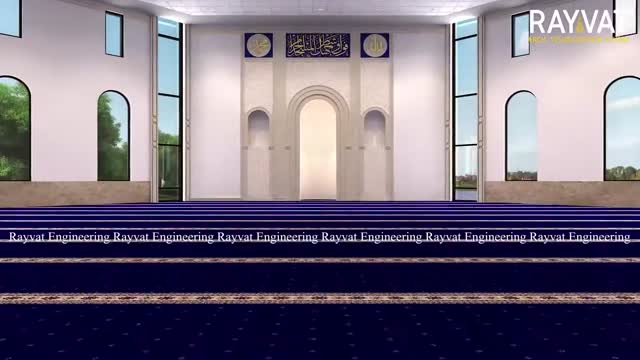 3D Walkthrough in Dusk Setting - Alhouda Mosque, Indianapolis