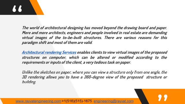 Architectural Rendering Services Company