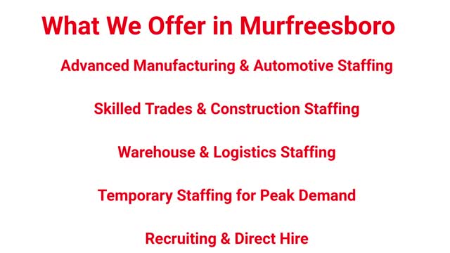 Holland Sharpe - Temp Services in Murfreesboro, TN