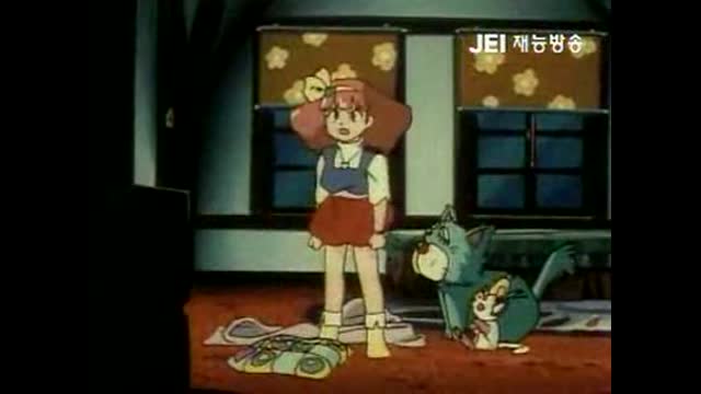 요술공주 밍키 2기 9화 - 서부의 소녀 제인