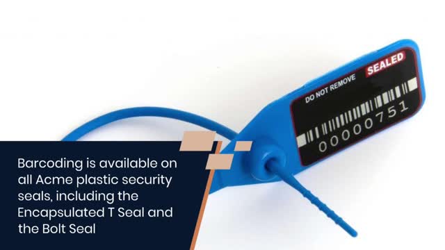 How To Use ACME Bacode Seals