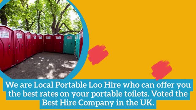 Local Portable Loo Hire