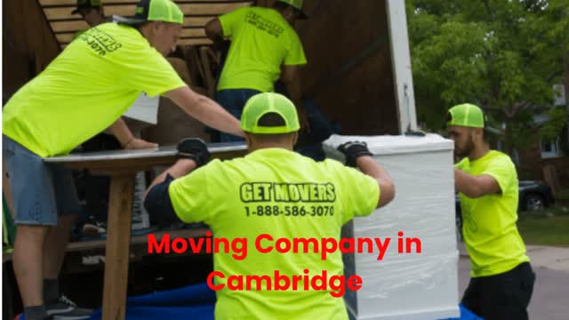 Get Movers | Moving Company in Cambridge, ON | N1R 3K1