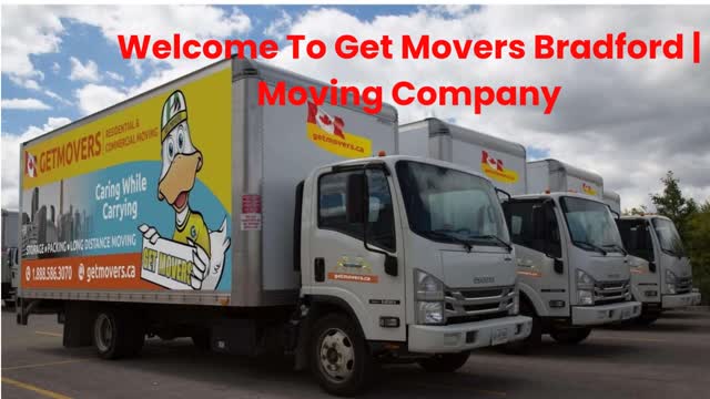 Get Movers in Bradford, ON | 647-558-6548