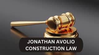 Jonathan Avolio Construction Law