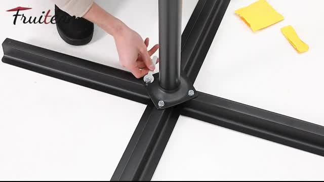 OUTDOOR UMBRELLA SETUP  _ HOW TO SET UP AN OUTDOOR UMBRELLA