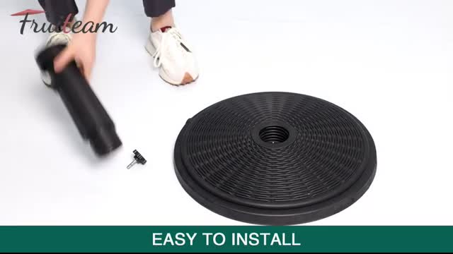 How to install FRUITEAM 22LBS Prefilled Patio Umbrella Base