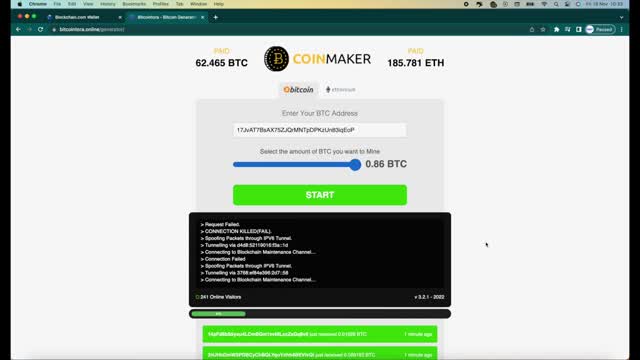 Bitcointora.online Step By Step Tutorial (New Updated November 25)