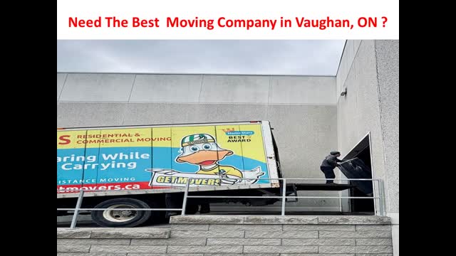 Get Movers : #1 Moving Company in Vaughan, ON | 647-945-6708