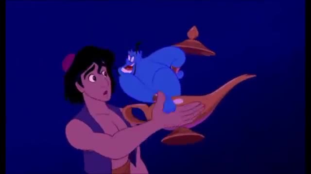 Tecknat Barn Svenska:Aladdin (1992) DVDRIPPEN (Svenska) Trailer (4K)