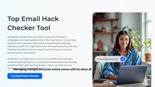 email hack checker - Geo Finder