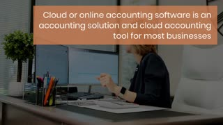 Cloud based accounting systems