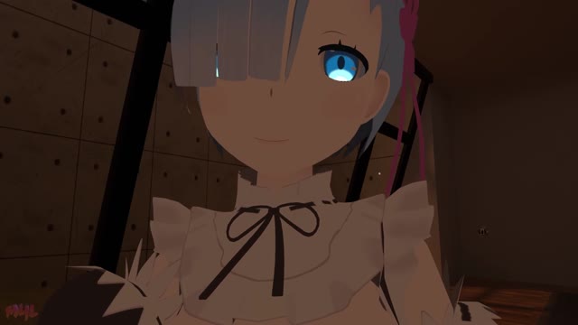 애니메이션 자율 감각 쾌락 반응✂️렘과 함께 머리자르기 ✂️ (JdvJpzwLskM)