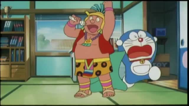 극장판 도라에몽 진구의 태양왕전설 (더빙,2000)