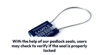 Anti temper padlock seals