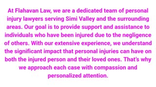 Flahavan Law Office - Experienced Personal Injury Lawyer in Simi Valley, CA