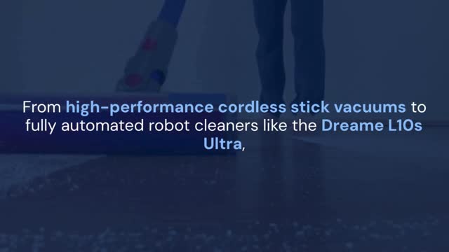 Robot Vacuum Cleaner Smart Vacuum Cleaner Electric Vacuum Cleaner Dreame Türkiye