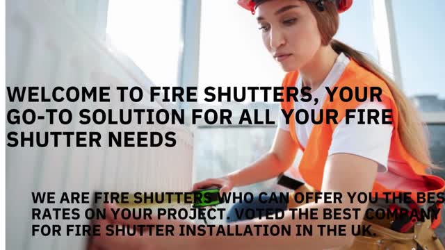 Fire-rated shutter installations