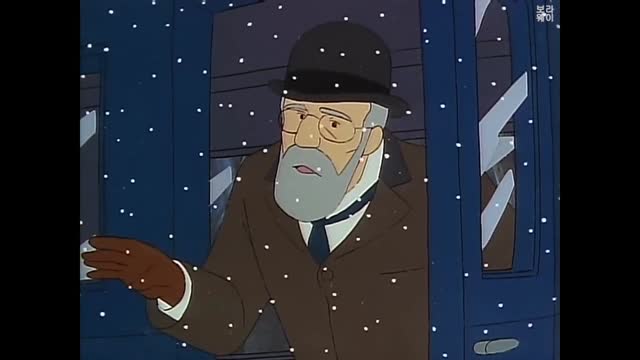 0050 - 집 없는 소녀 펠리네 - 50. 첫눈이 내리던 날 ／ 자막