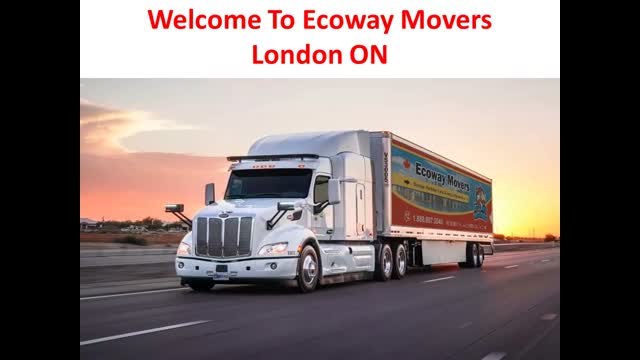 Ecoway Movers : Professional Moving Company in London, ON