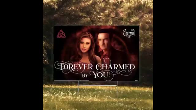 Charmed yard signs
