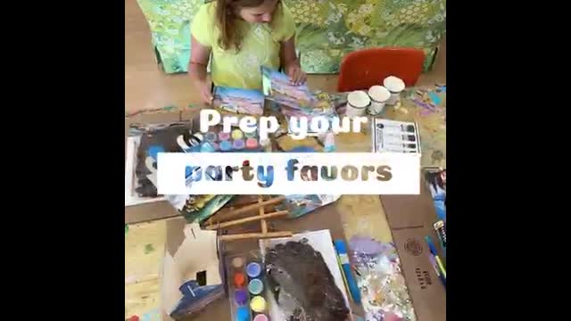 Bob Ross Social Distancing Party