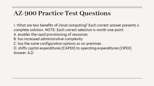 Microsoft Azure Fundamentals AZ-900 Dumps 2023
