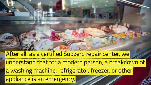Sub Zero Appliance Repair Near Me Certified Center of Subzero Repair Services