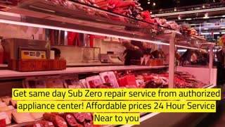 Sub Zero Appliance Repair Near Me Certified Center of Subzero Repair Services