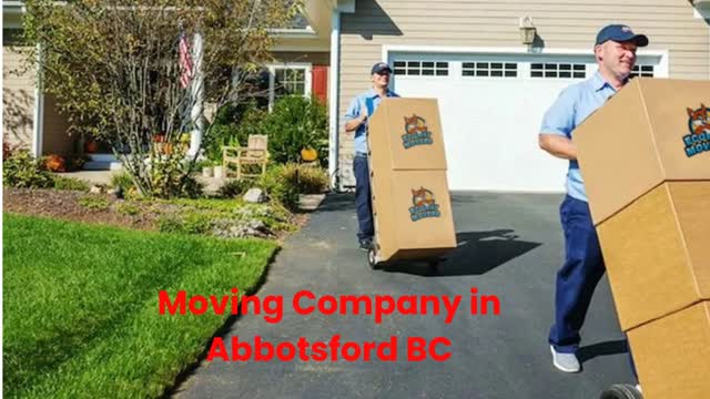 Ecoway Movers : Top-Rated Moving Company in Abbotsford, BC