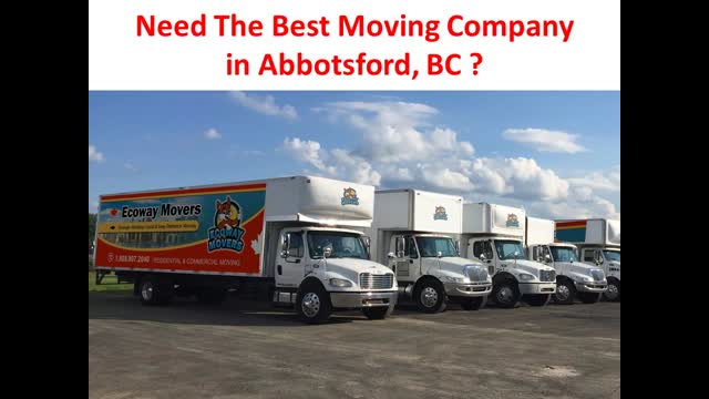 Ecoway Movers : #1 Moving Company in Abbotsford, BC | 604-200-6731
