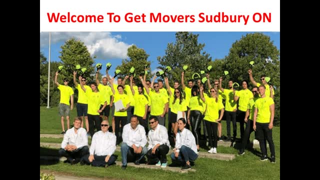 Get Movers : #1 Moving Company in Sudbury, ON | P3E 3M7