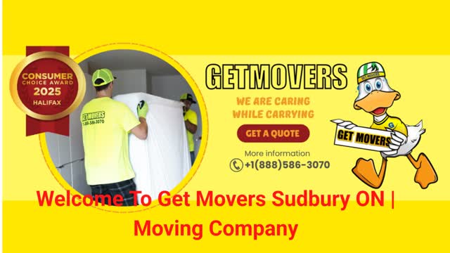 Get Movers in Sudbury, ON | P3E 3M7