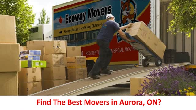 Ecoway Movers | Stress-Free Movers in Aurora, ON