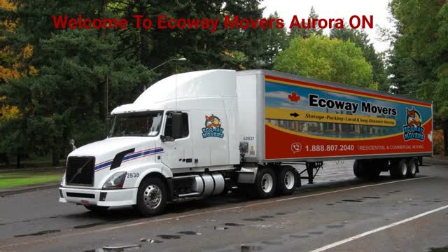 Ecoway Movers - Top-Rated Moving Company in Aurora, ON