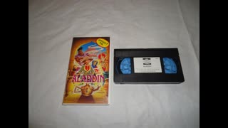 Tecknat Barn Svenska:Aladdin Video (1992) VHSRIPPEN (Svenska) Hela Filmen (4D)