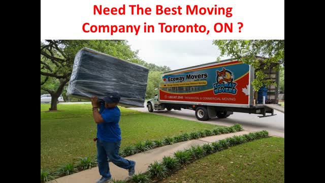 Ecoway Movers : #1 Moving Company in Toronto, ON | M5A 2Y8