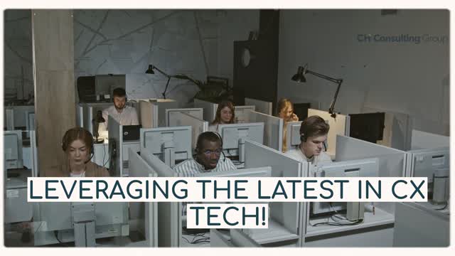 CH Consulting Group Contact Center Consulting Where Experience Meets Innovation